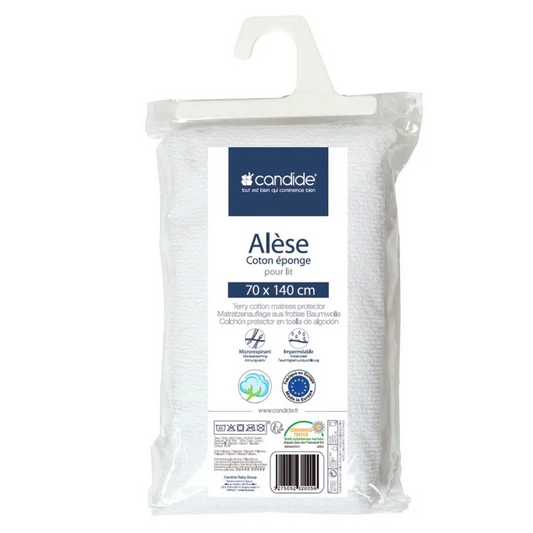 Candide - Towelling Mattress Protector - 70*140cm - White