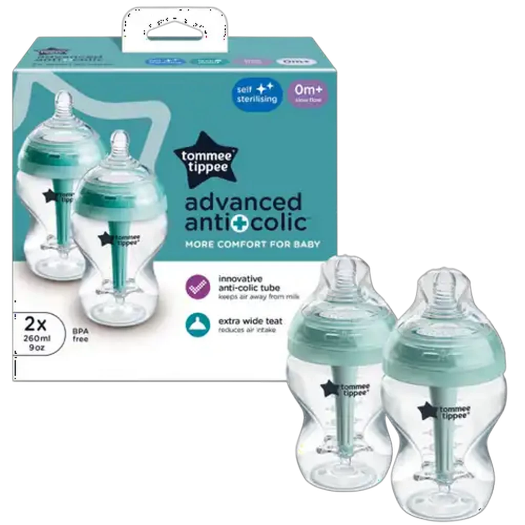 Tommee Tippee - Anti-Colic Bottles 2pcs - 260ml