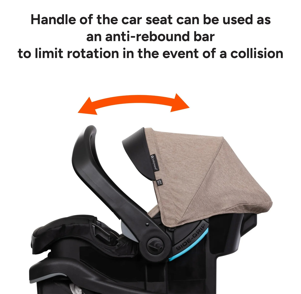 Babytrend - York Compact Travel System - With Ez Lift  Pro Car Seat - Cosmic Brown