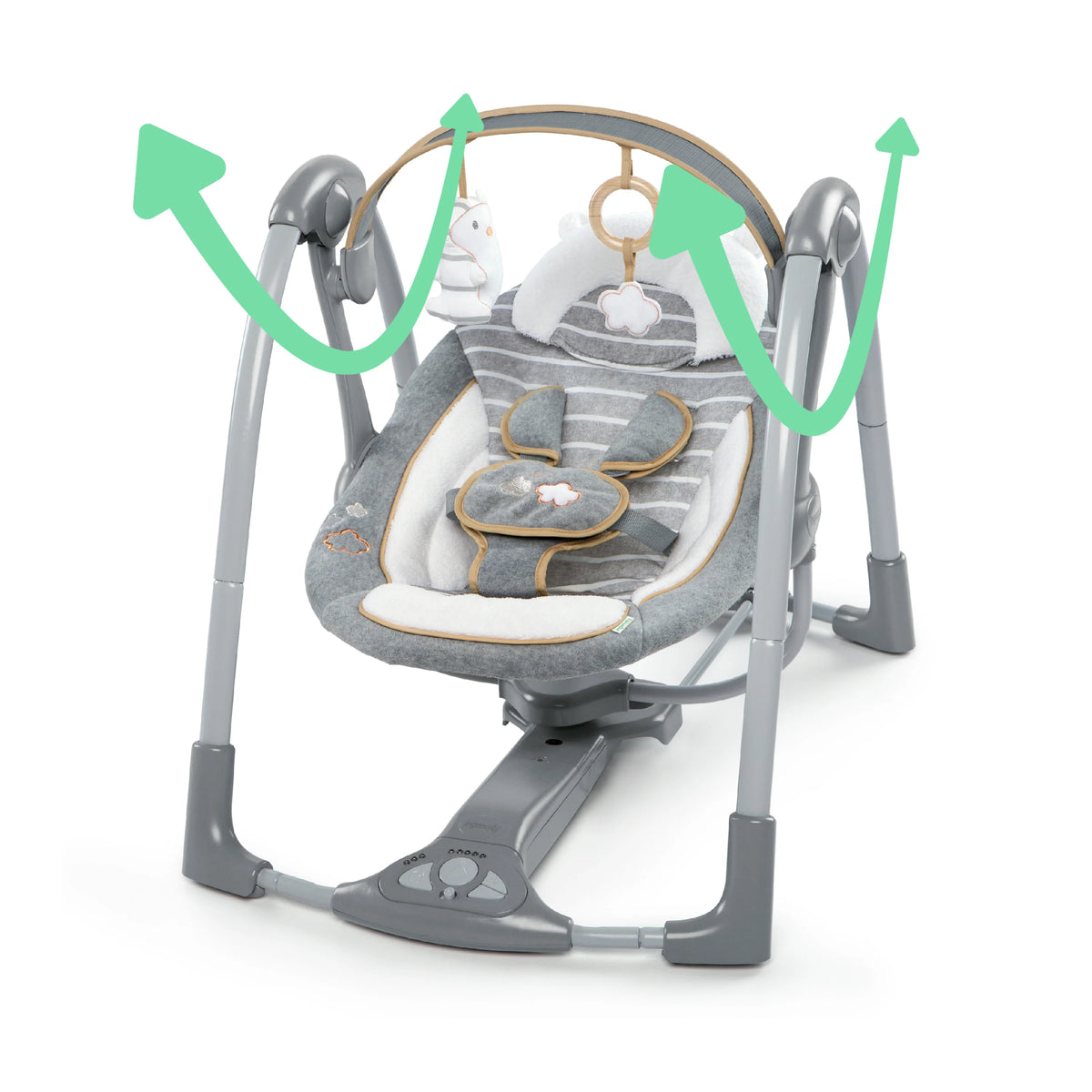 Kids2 - BTQ  Swing And Go Portable - Teddy
