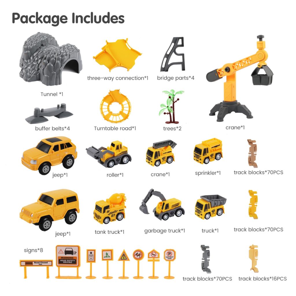 Tumama Kids - Rail Track Set