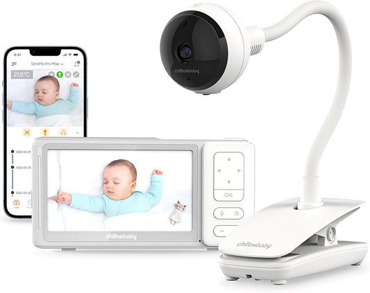 Chillax - Giraffe Pro Max - Clip Camera With 5" - Monitor