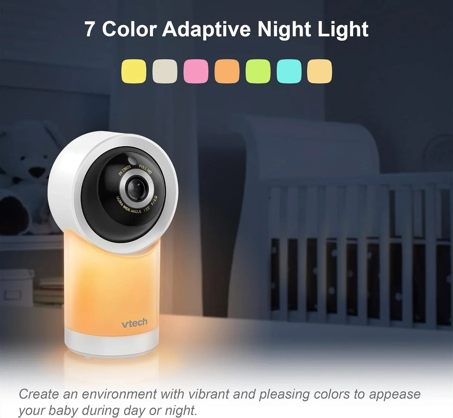 Vtech RM5766HD 1080p Smart Wi-Fi Remote Access 360 Degree Pan & TiltBaby