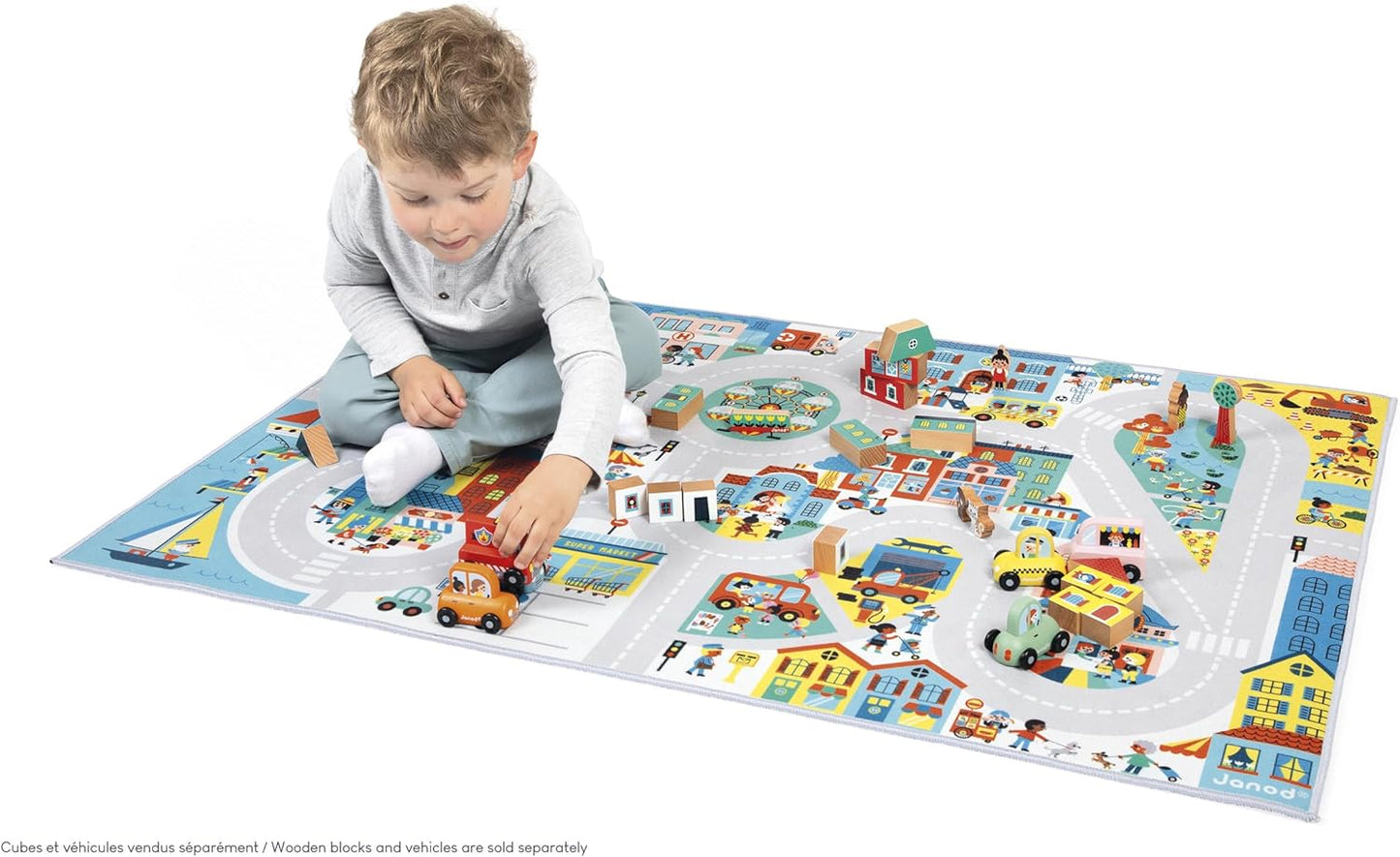 Janod - Cross Roads City Play - Mat