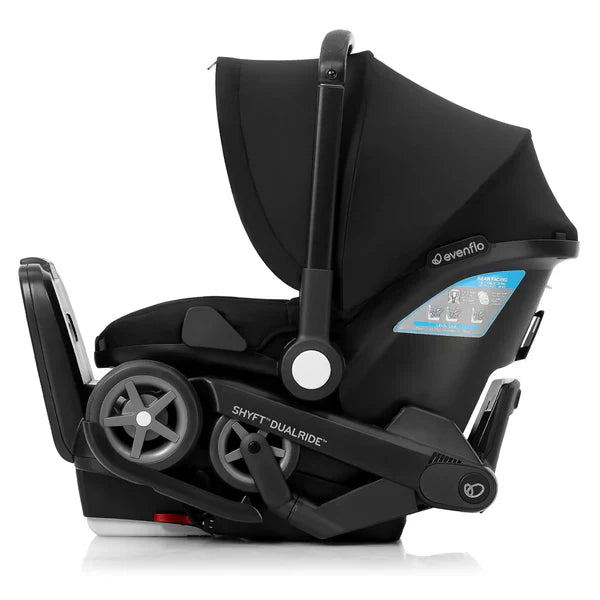 EVENFLO SHYFT DUALRIDE CARSEAT + STROLLER BEAUFORT BLACK