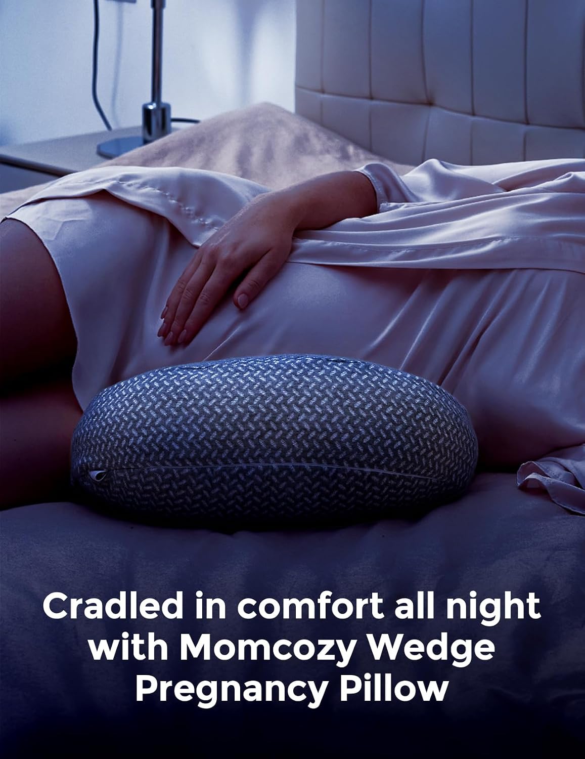 Momcozy - Maternity Portable Pillow - Side Sleeper