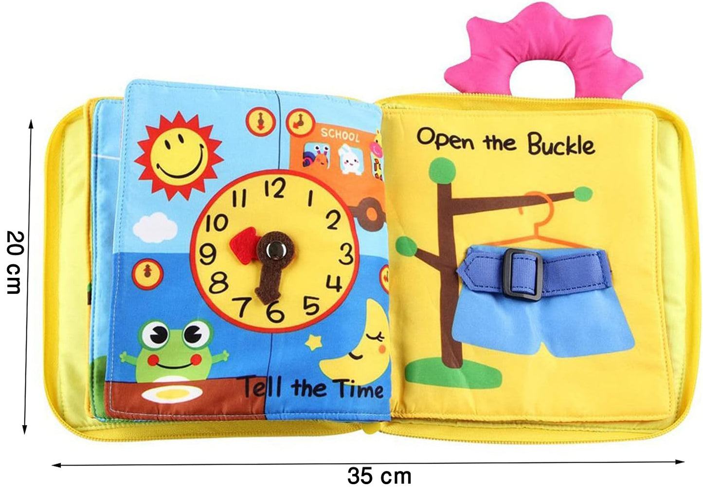 Tumama Kids - Baby Cloth Busy Book - Educational Book