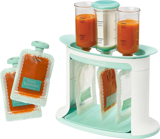 Infantino - Squeeze Station - (NON REUSABLE POUCHES)