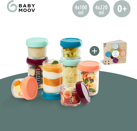 BabyMoov - Glass Babyblos Multi-Set (x8)