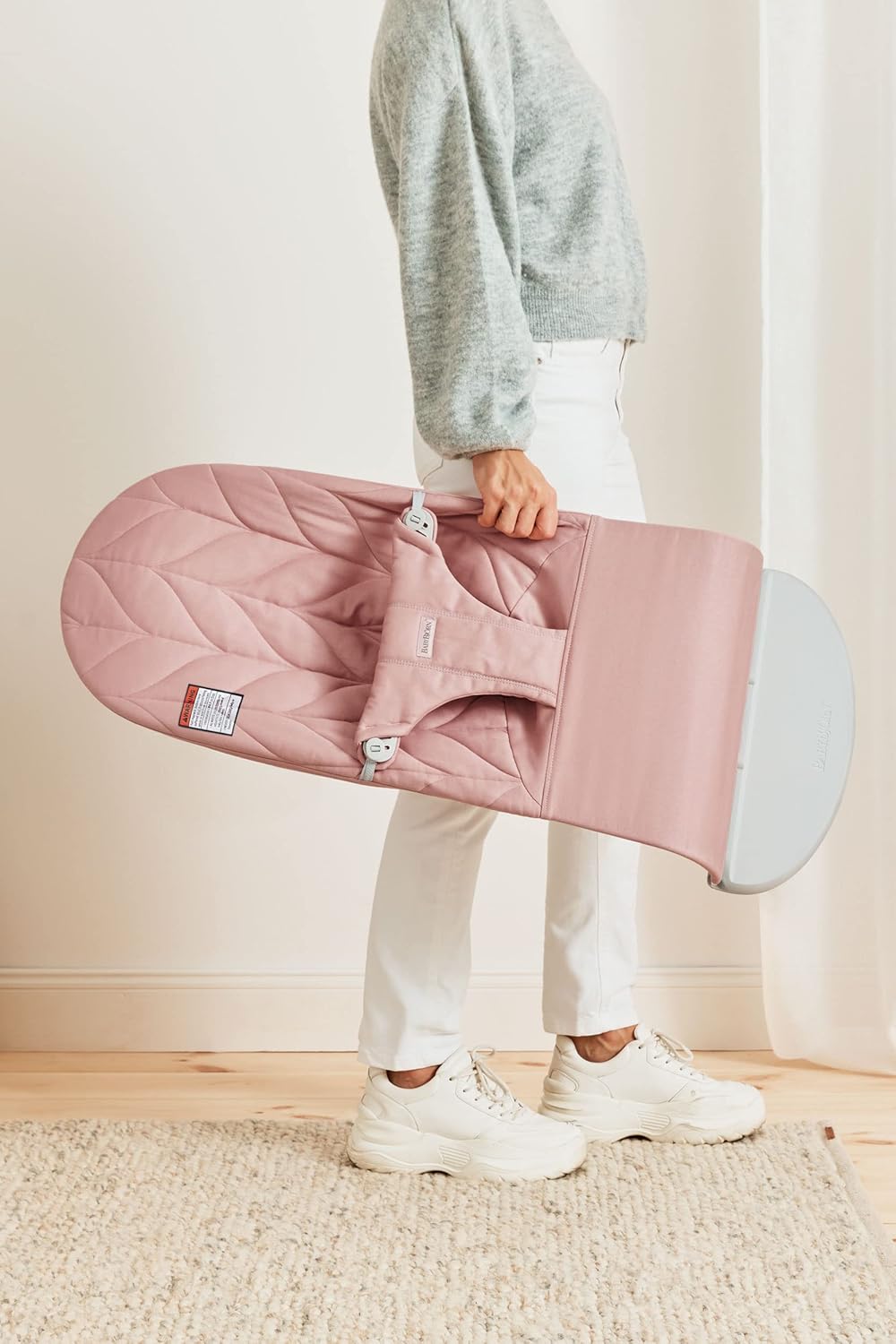 Babybjorn - Bouner Bliss Woven - Dusty Pink
