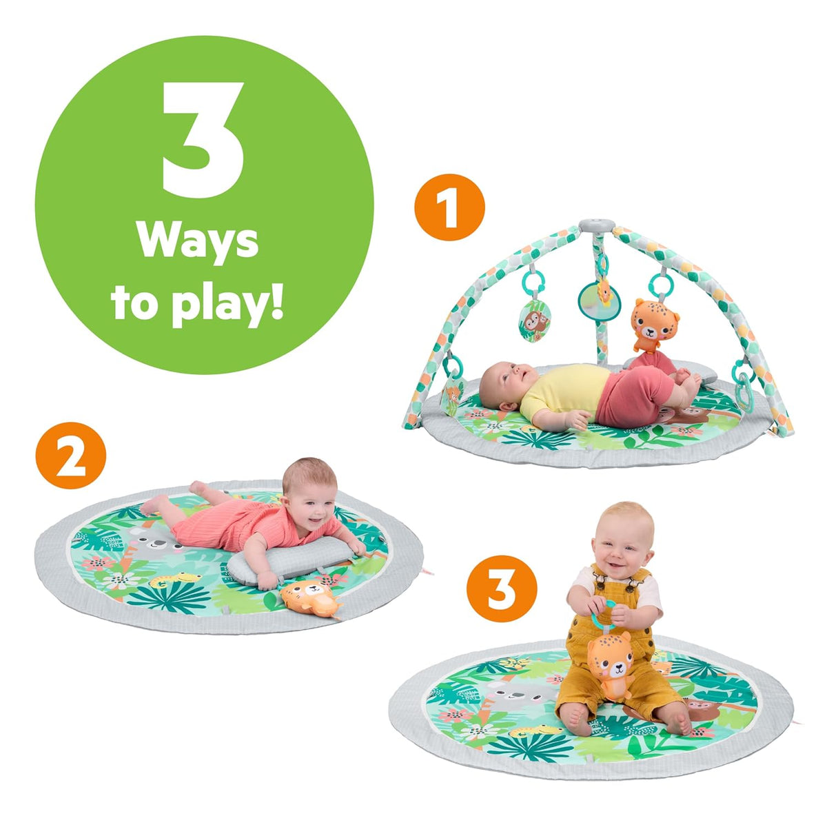 Kids2 - BS Wild Rain Forest Foldaway - Gym Mat