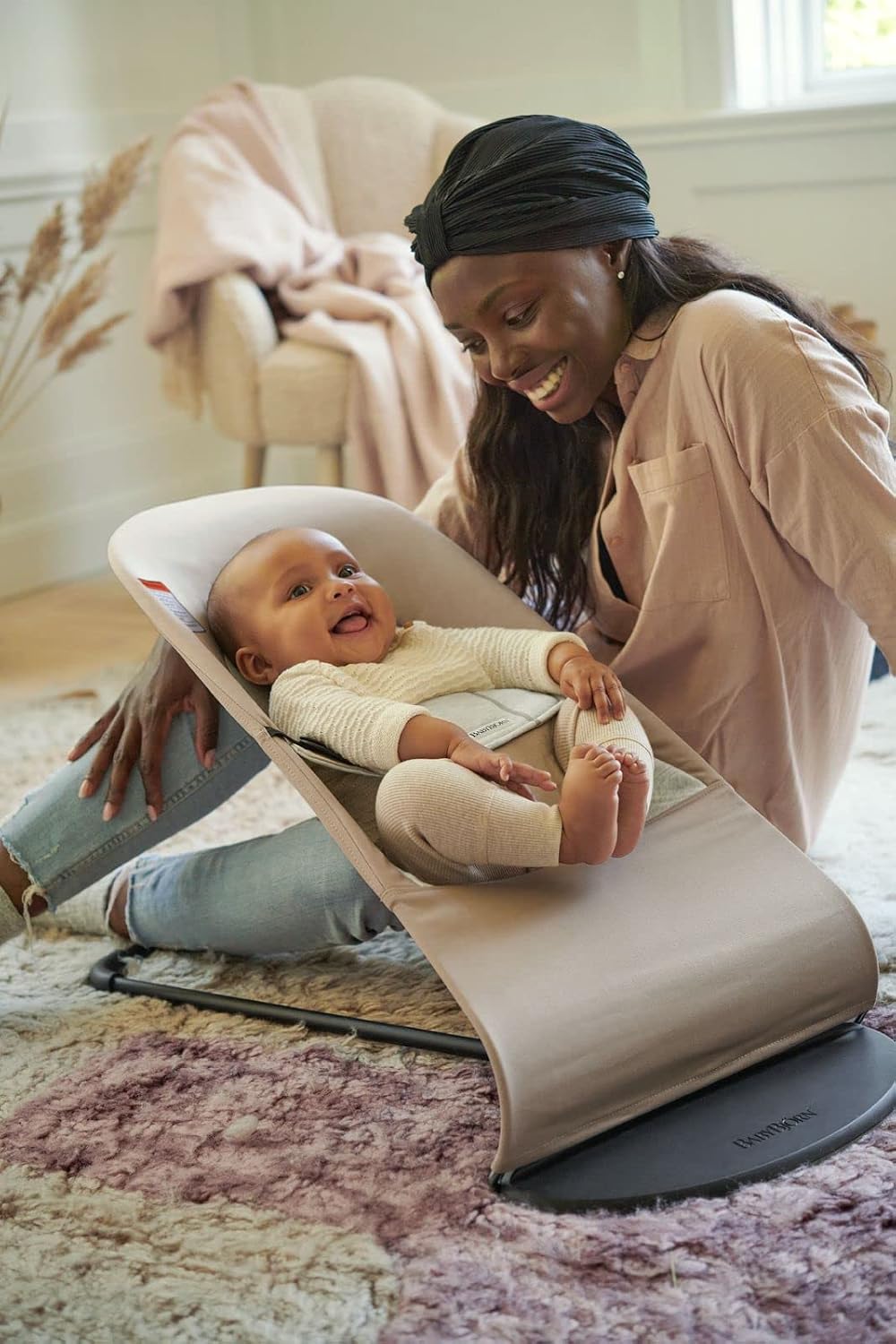 Babybjorn - Bouncer Balance Soft - Beige Grey