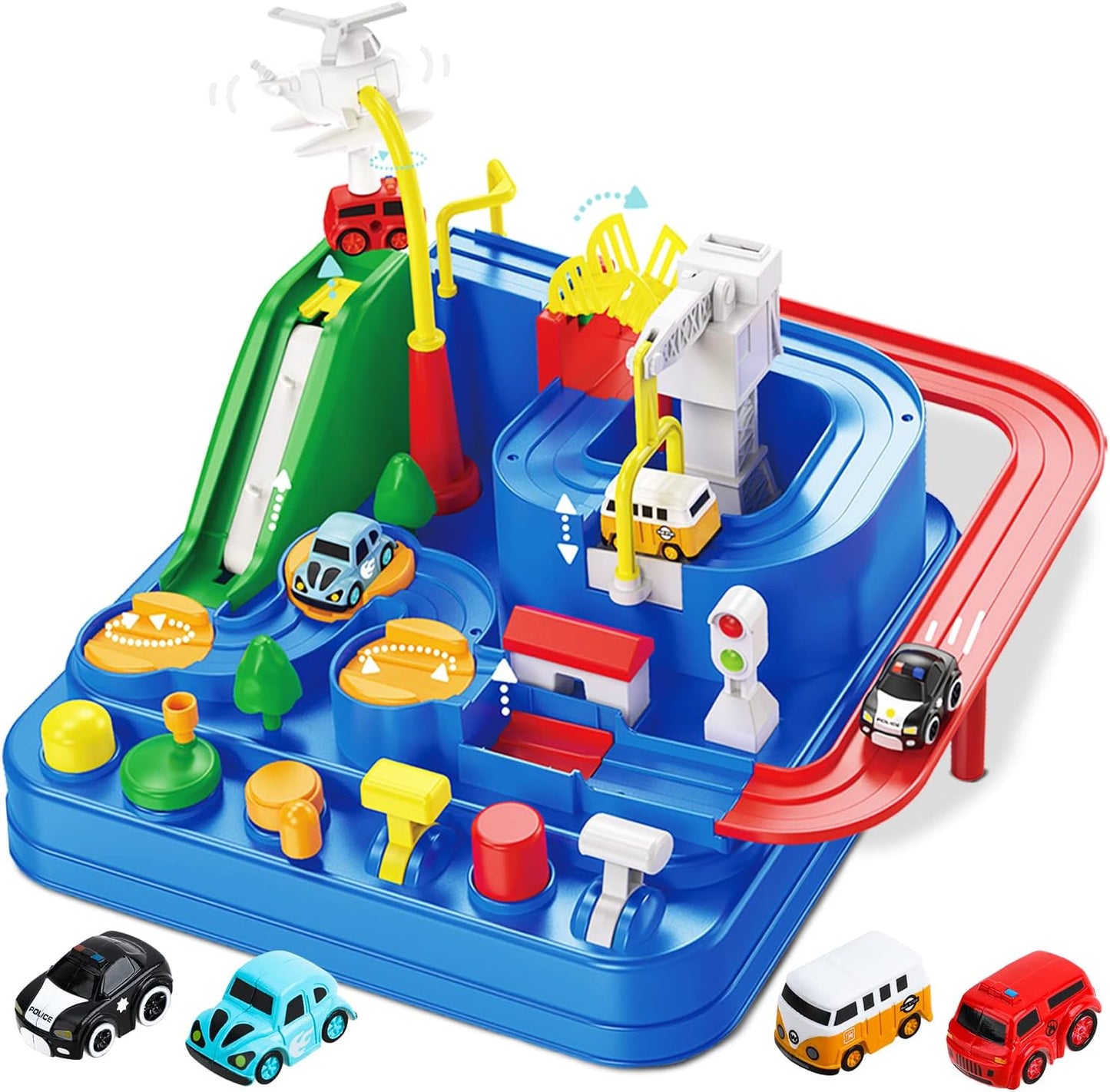 Tumama Kids - Car Adventure Race Track - Toddlers