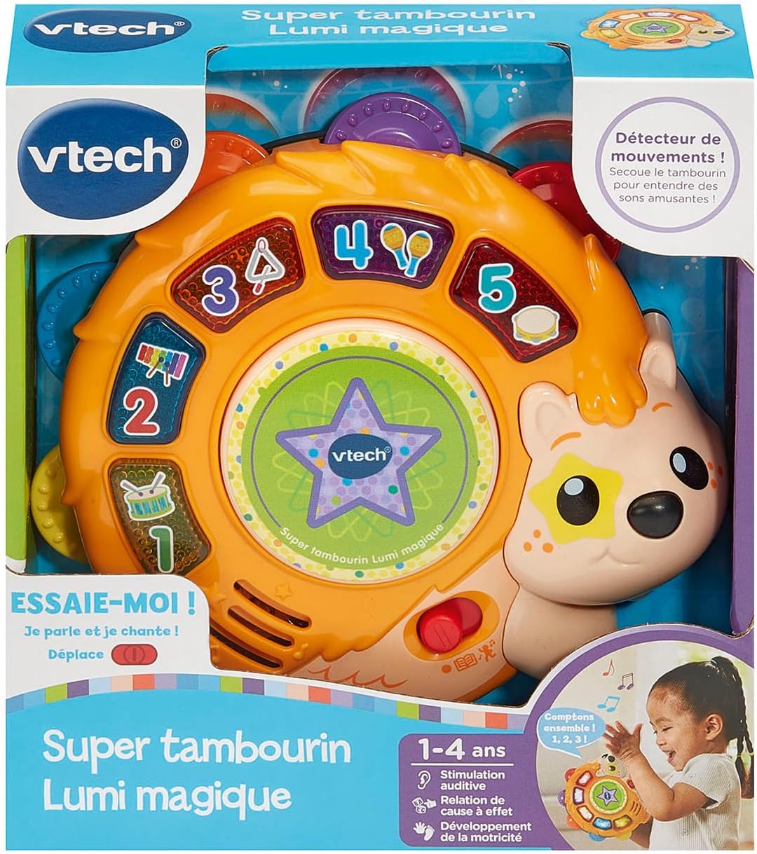 Vtech - Super Tambourine Lumi - French
