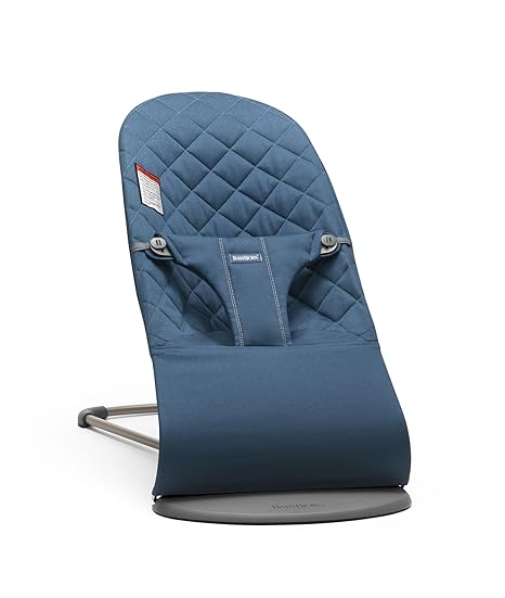BABYBJORN BOUNCER BLISS COTTON-MIDNIGHT BLUE