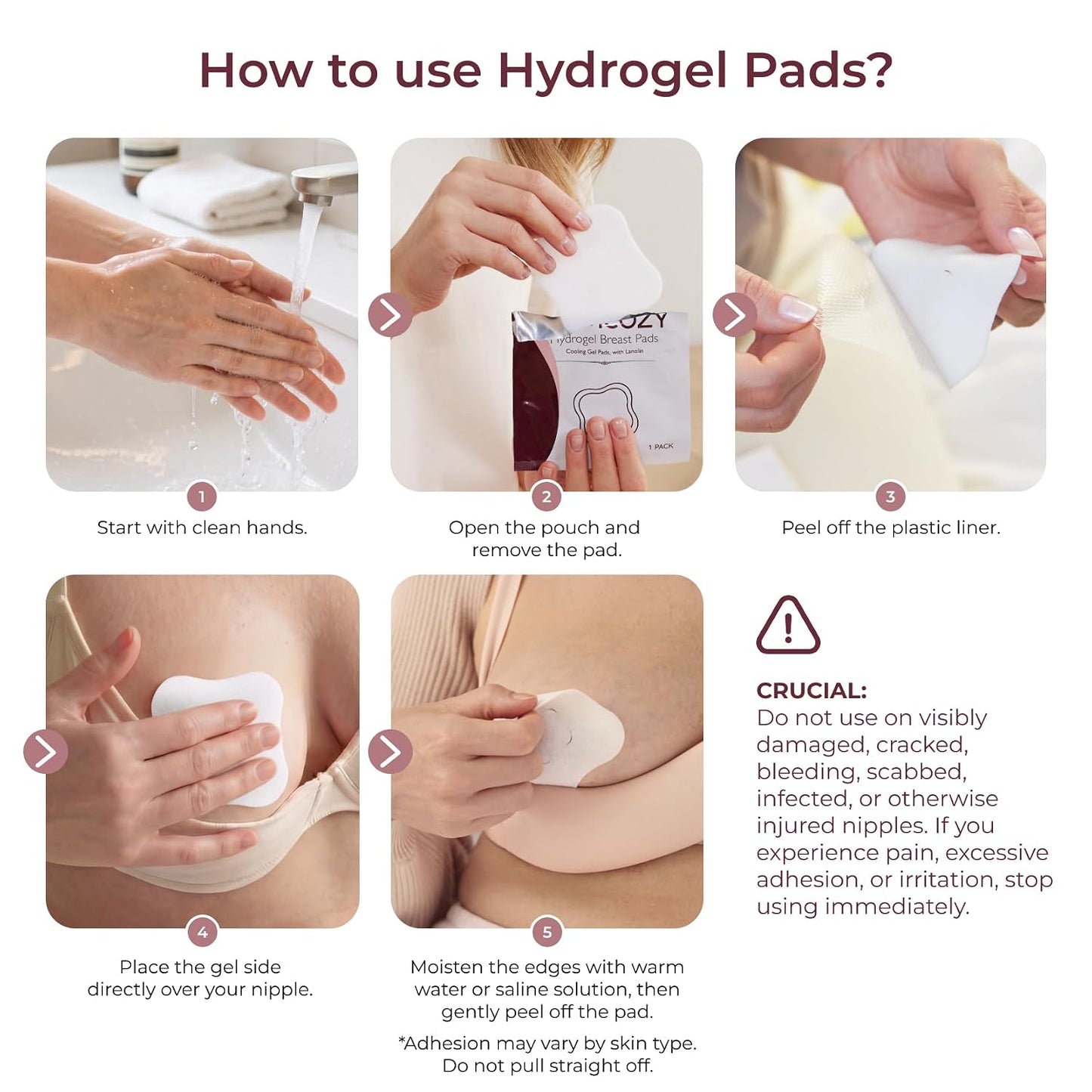 Momcozy - Soothing Gel Pads - 6pcs