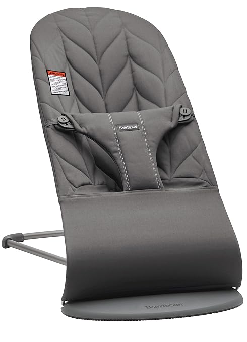 Babybjorn - Bouncer Bliss WOV. - Petal-Anthracite