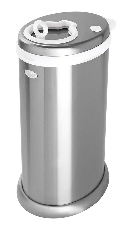 Ubbi - Diaper Pail - Silver