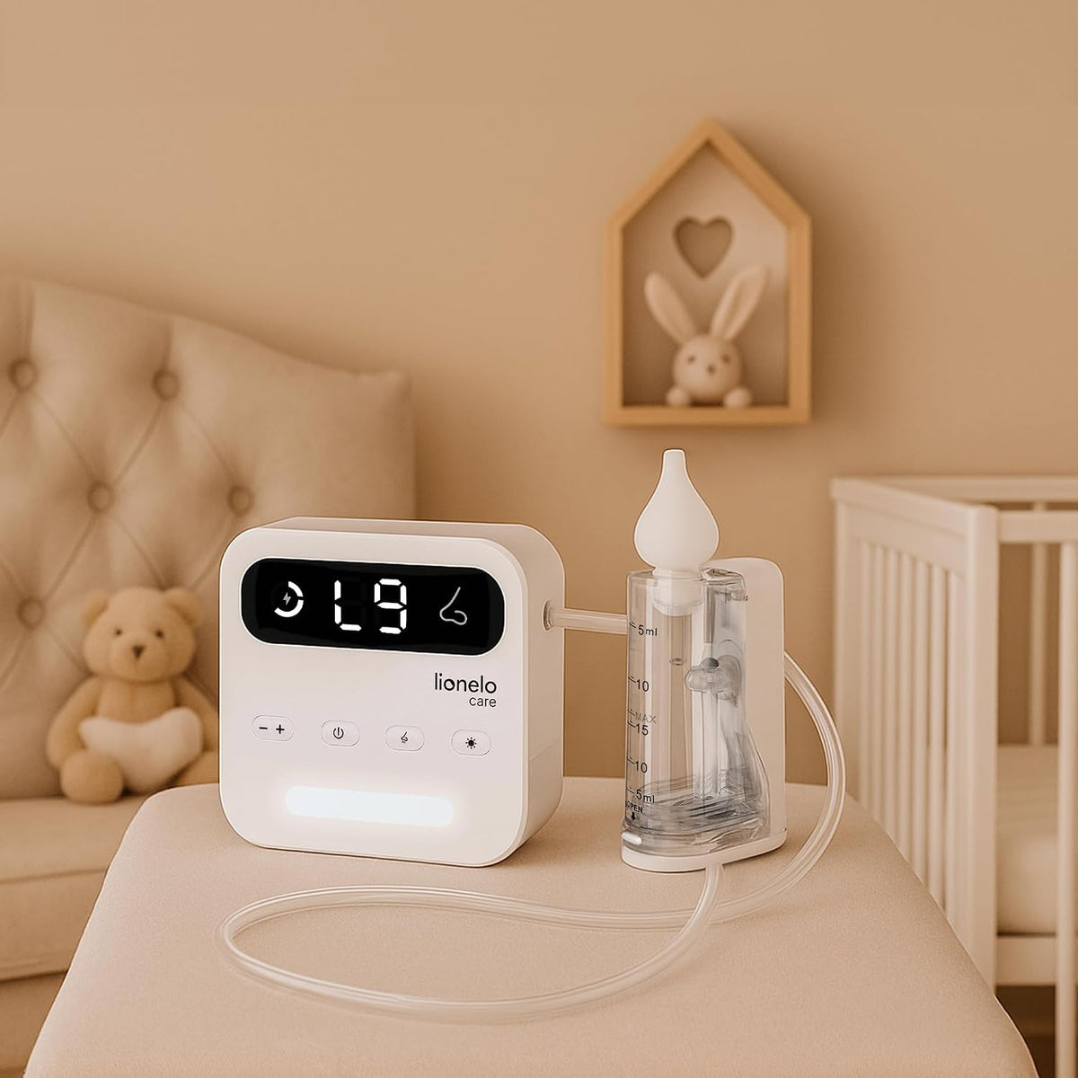 Lionelo - Nasal Aspirator - White