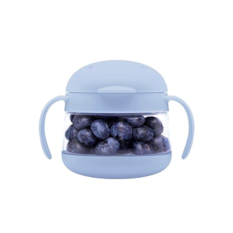 Ubbi - Snack Container - Cloudy Blue