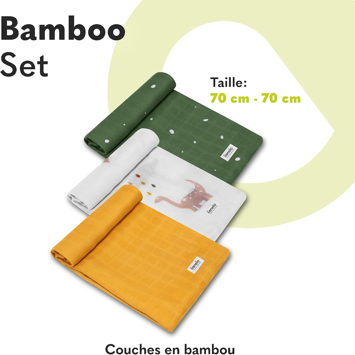 Lionelo - Bamboo Set - Blanket