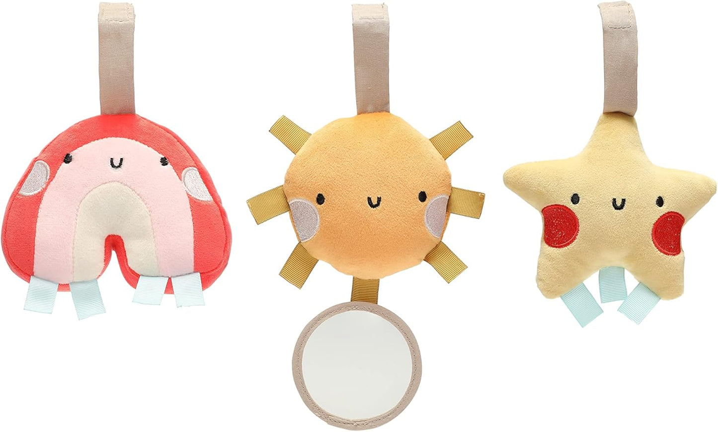 Pearhead - Stroller Toy Set Of 3  Fruits