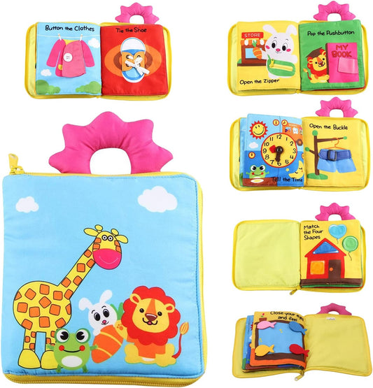 Tumama Kids - Baby Cloth Busy Book - Educational Book