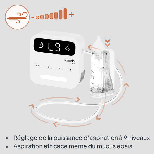 Lionelo - Nasal Aspirator - White