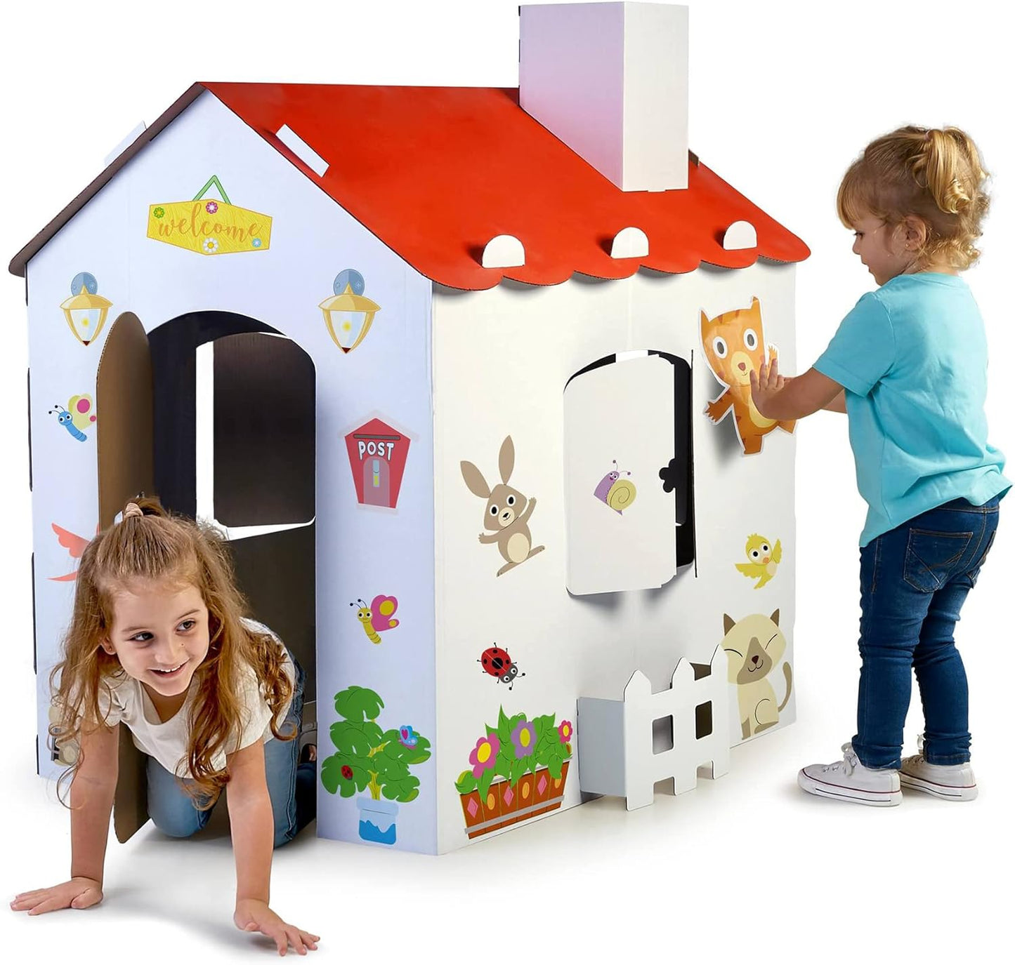 Feber - Cartoon House - Multicolor