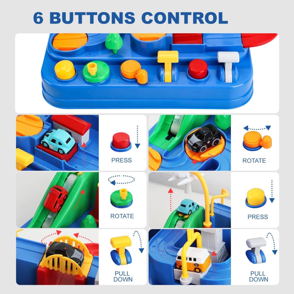 Tumama Kids - Car Adventure Race Track - Toddlers