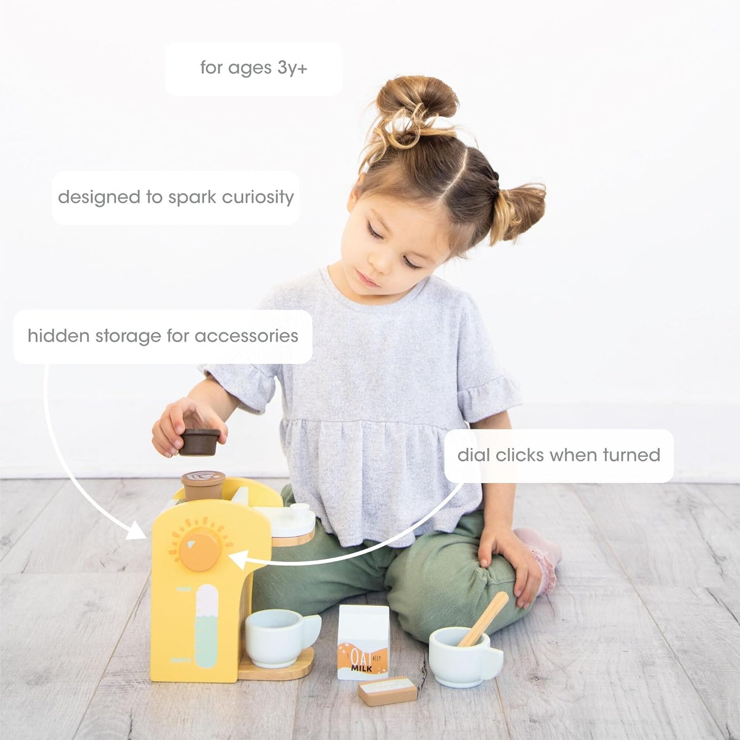 Pearhead - Barista In Training Wooden Coffee - Set