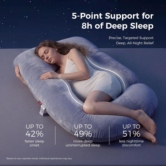 Momcozy - U Shaped Pregnancy Pillow -