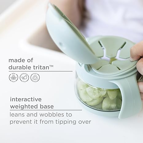 Ubbi - Snack Container - Sage