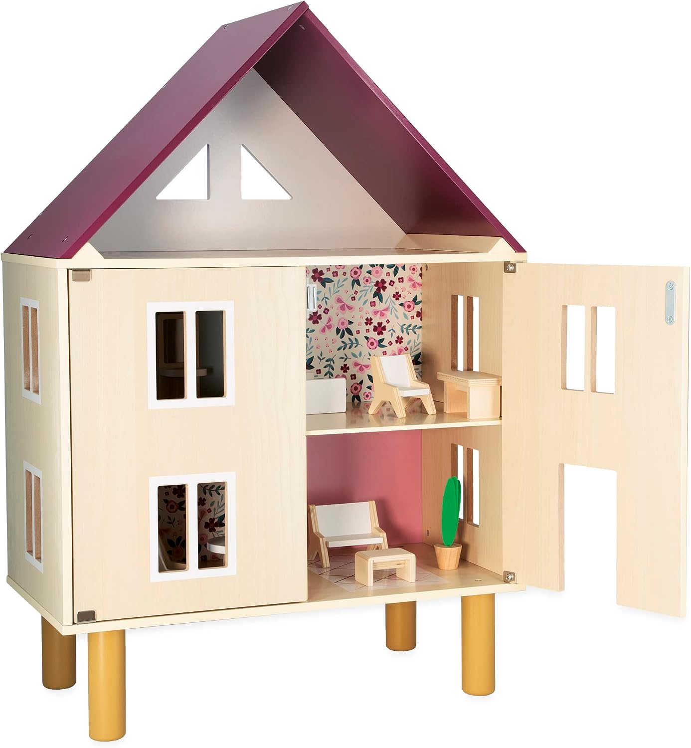 Janod - Twist Doll's House - Wooden