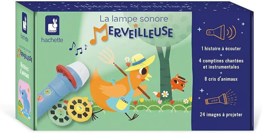 Janod - Wonderful Sound Lamp - Animals (French)