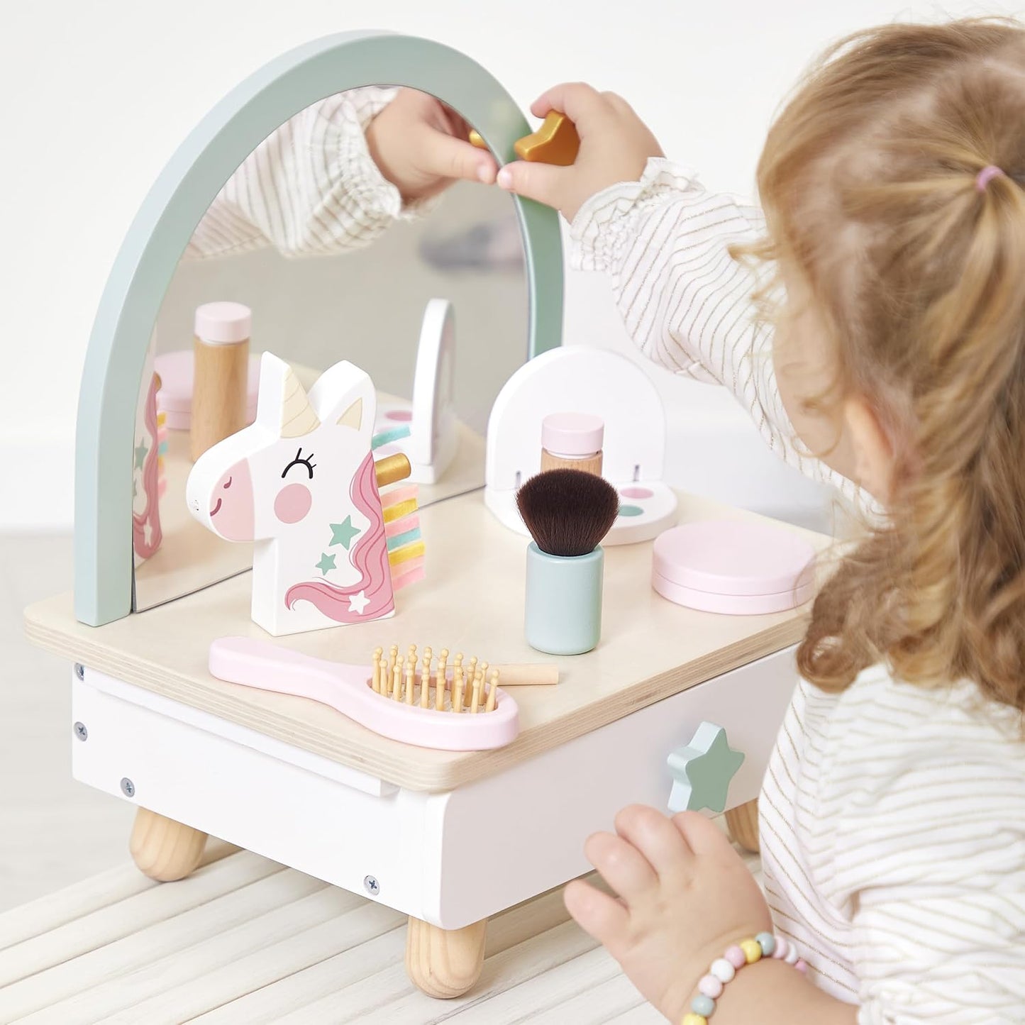 Janod - Unicorn Wooden Dressing - Table