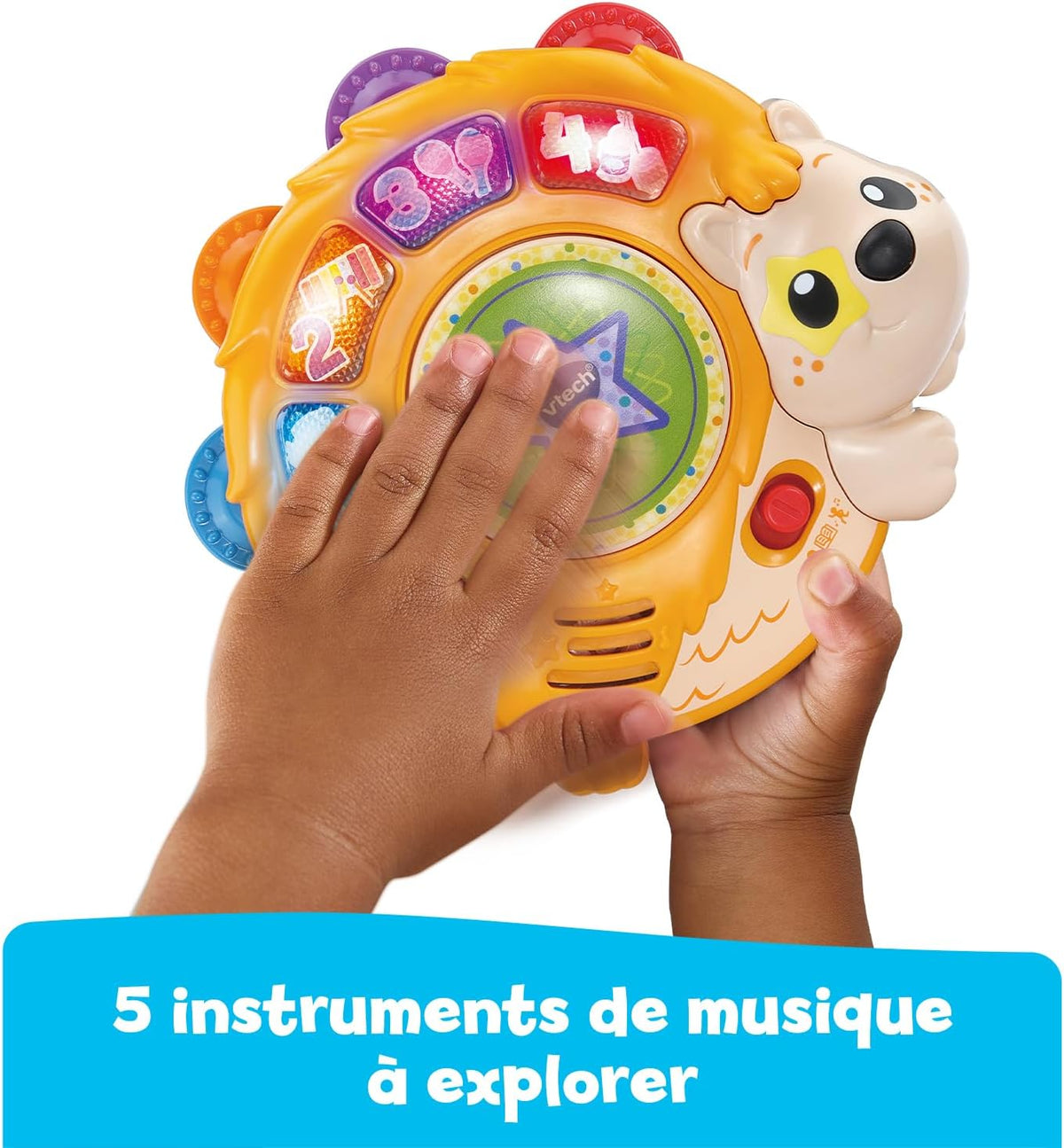 Vtech - Super Tambourine Lumi - French