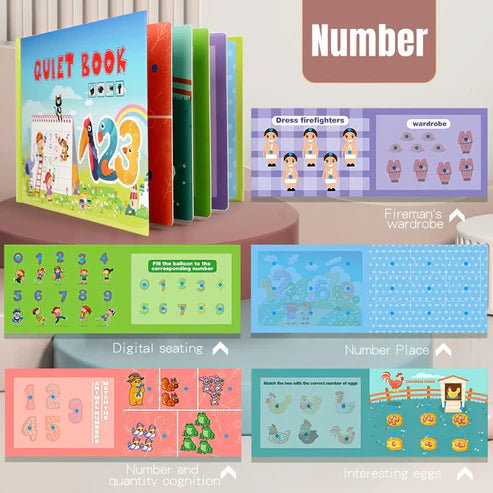 Tumama Kids - Montessori Quiet Book - Animal