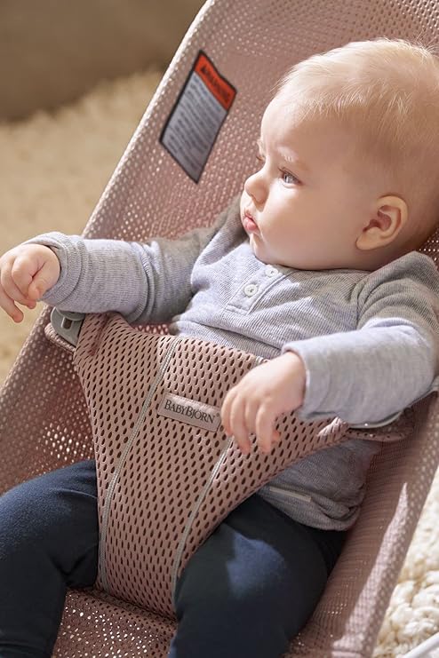 Babybjorn - Bouncer Bliss - Mesh - Dusty Pink