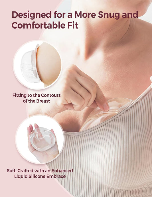 Momcozy - Reusable Milk Collector For Breast Milk - Double