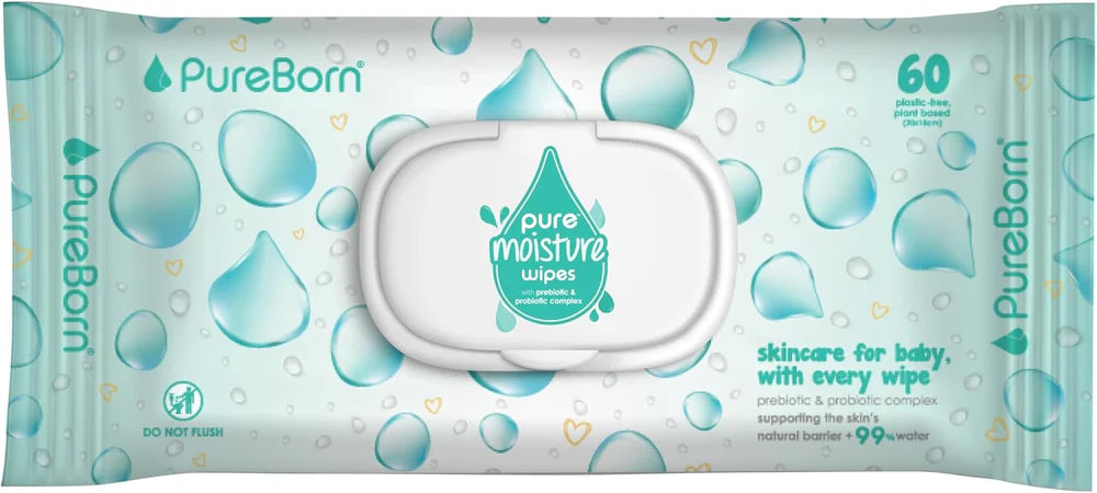 Pureborn - Moisture Water Wipes