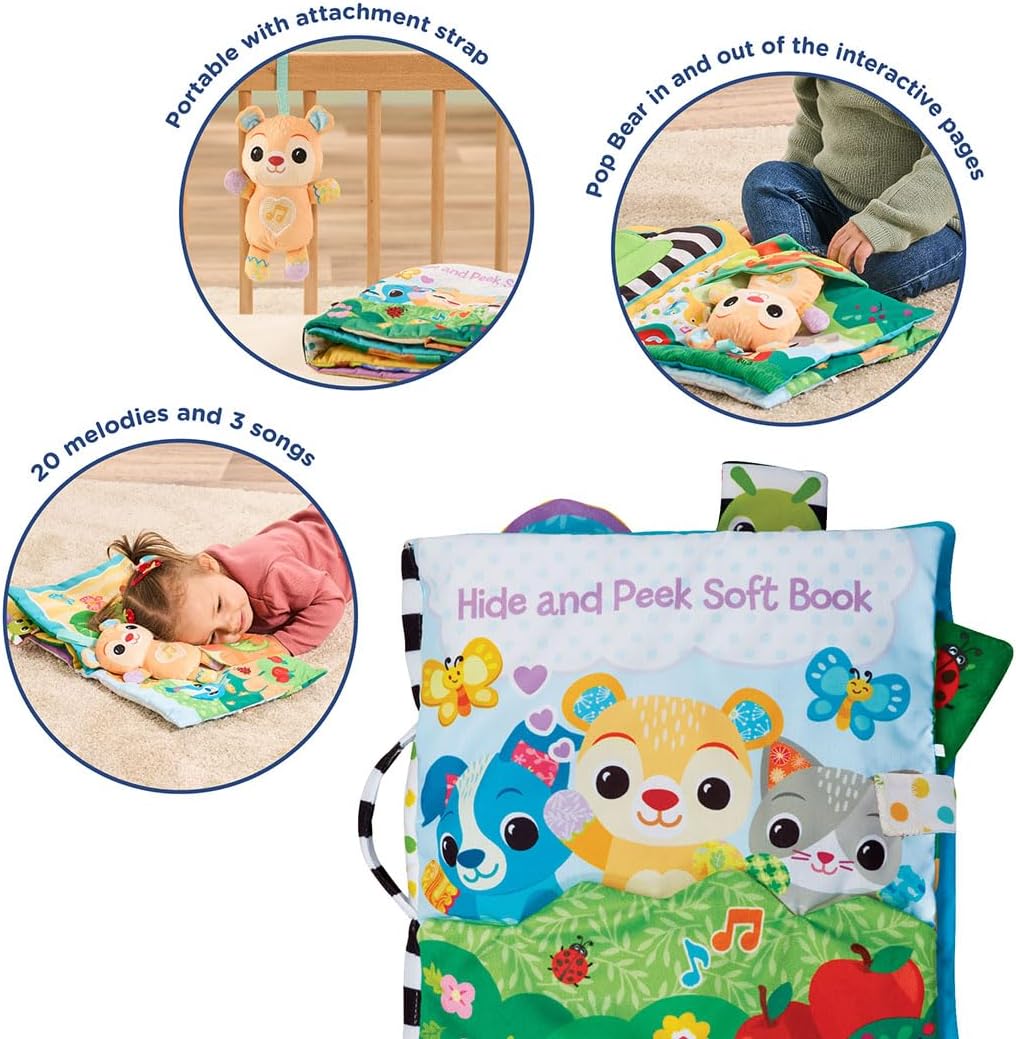 Vtech - Hide & Peak Soft Book - French