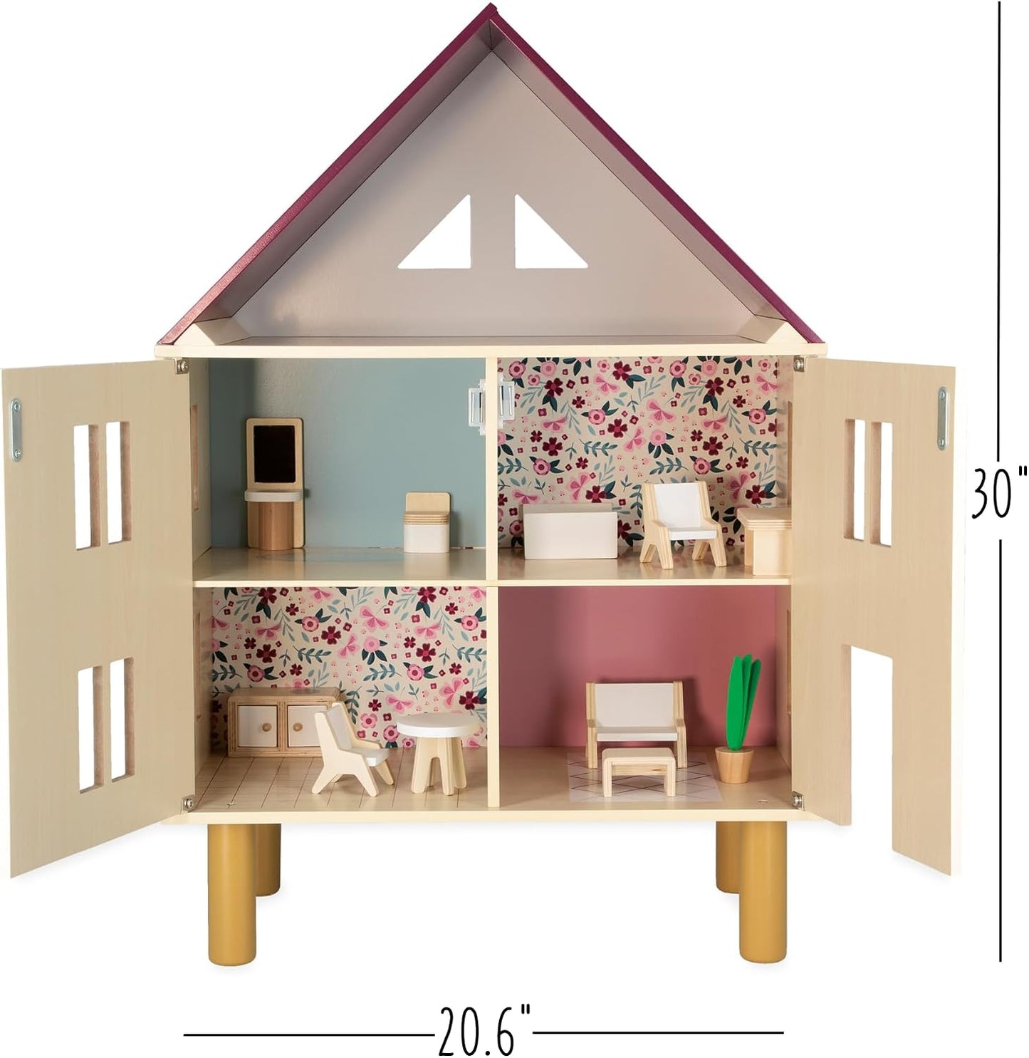 Janod - Twist Doll's House - Wooden