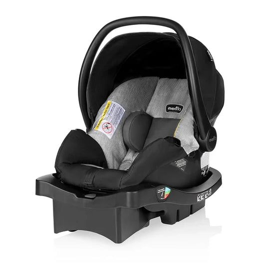 EVENFLO LITEMAX SPORT INFANT CAR SEAT GRAPHITE GRAY
