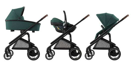 MAXI COSI PLAZA+ ESSENTIAL GRAPHITE 3 Piece Bundle

Plaza+ Stroller & Carrycot.
CabrioFix i-Size Car Seat.
CabrioFix i-Size Base.