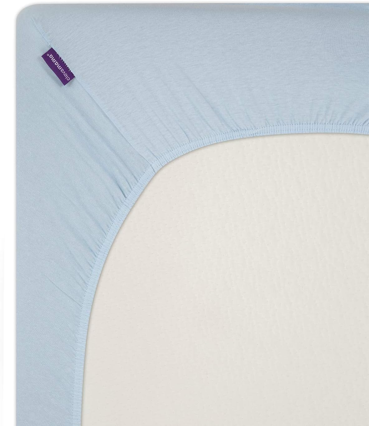 Clevamama - Fitted Sheets 2pcs - 60*120cm - Blue