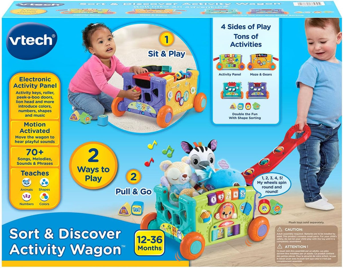 Vtech - Sort & Discover Activity Wagon - English