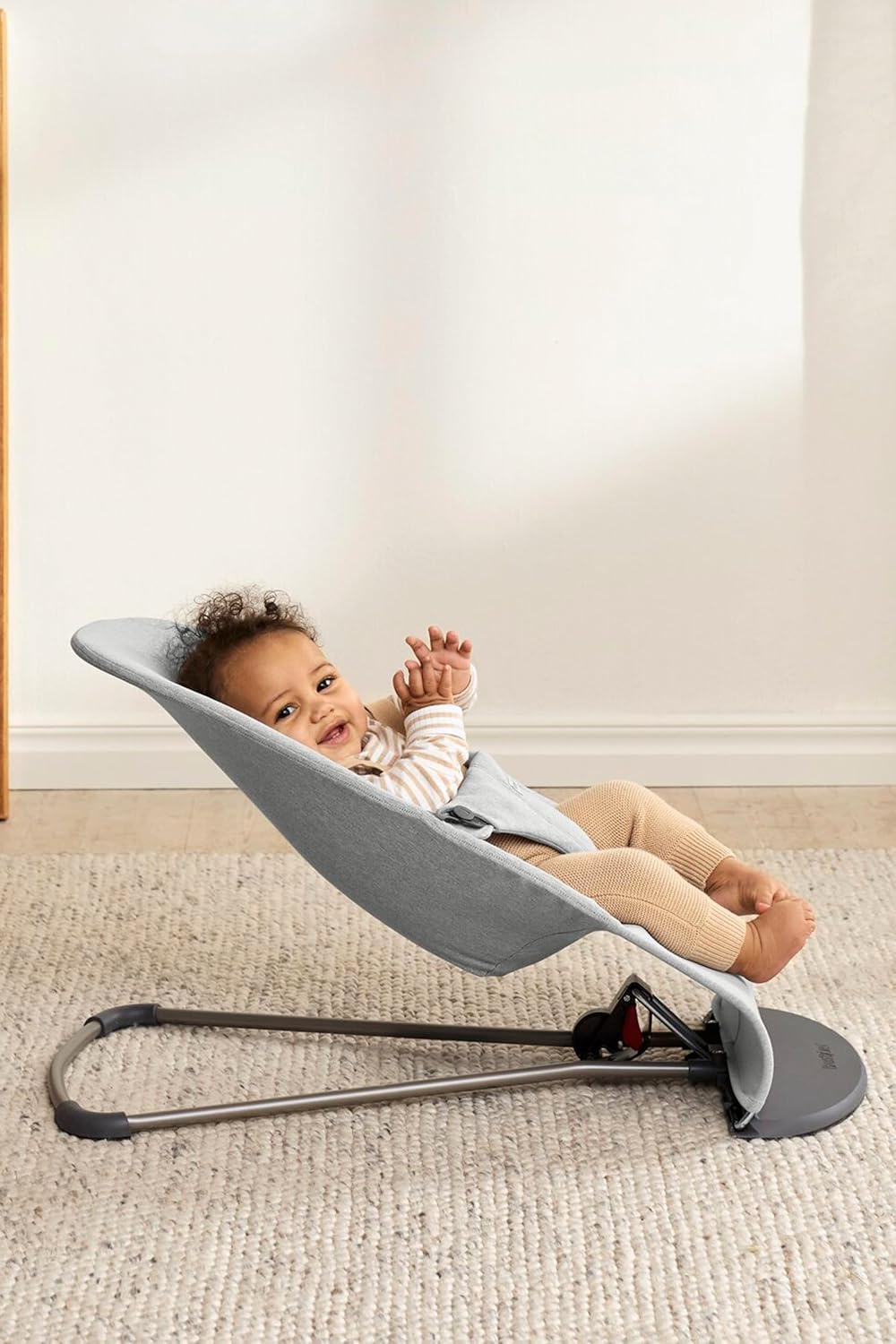 Babybjorn - Bouncer Bliss Woven - Grey Melange