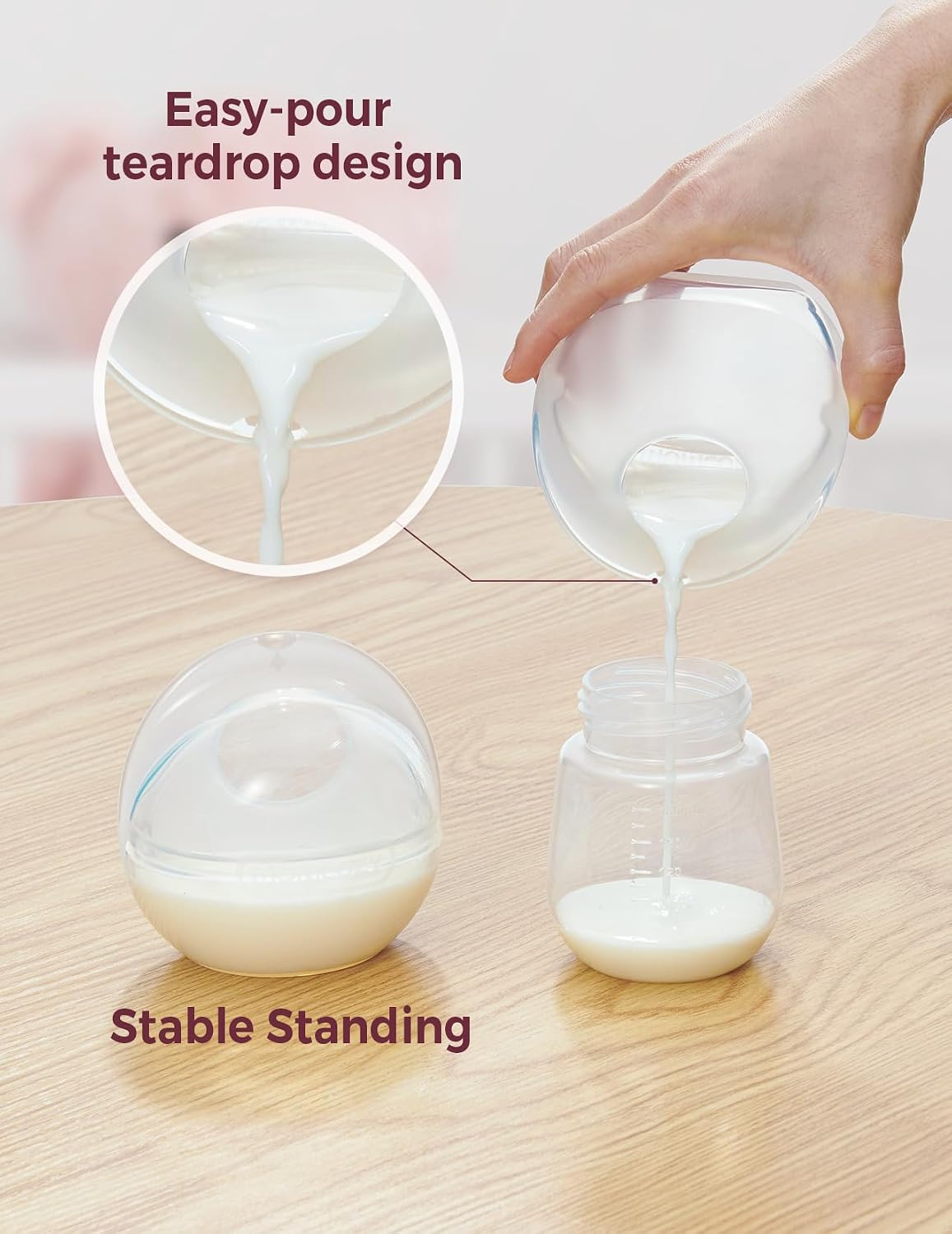 Momcozy - Reusable Milk Collector For Breast Milk - Double