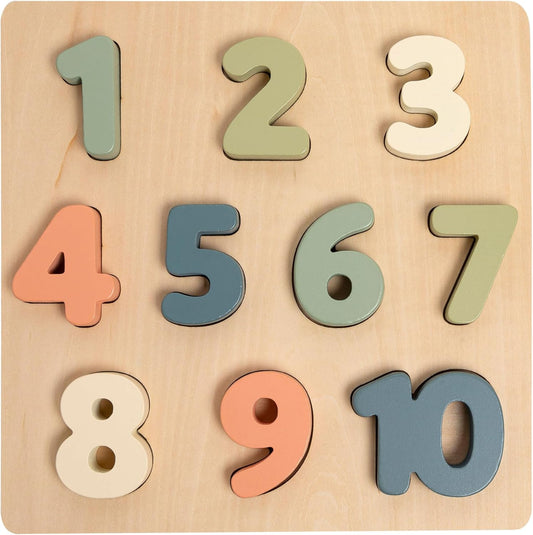 Pearhead - Wooden Puzzle Numbers